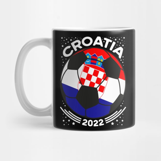 Croatia Flag Soccer Football Team by mcoshop